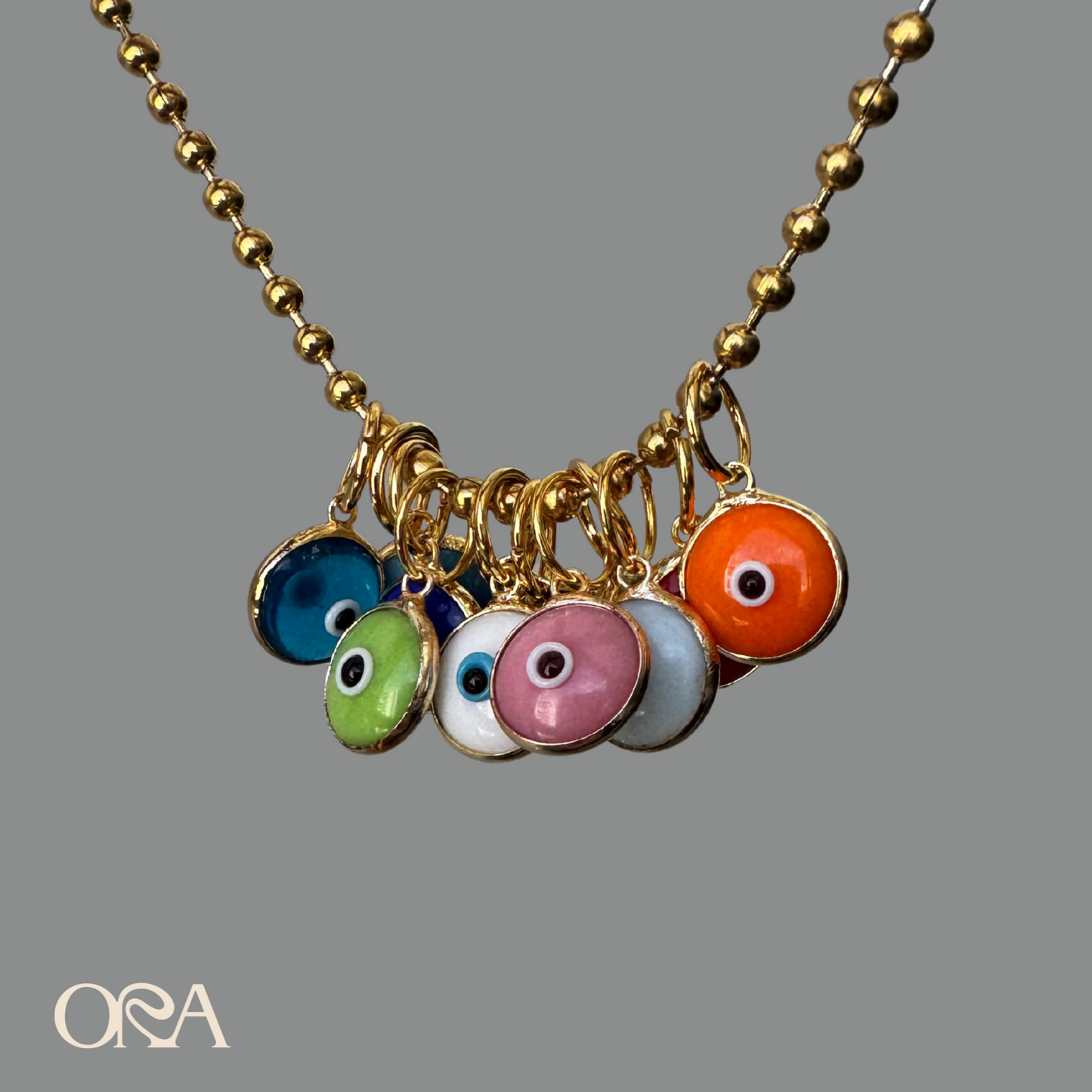 Evil Eye Charm in Gold - ORA