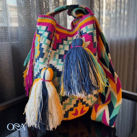 Wayuu Bag Flower Pattern - ORA