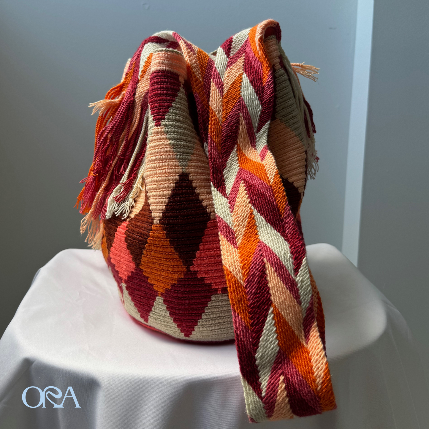 Wayuu Bag Rose Pattern - ORA