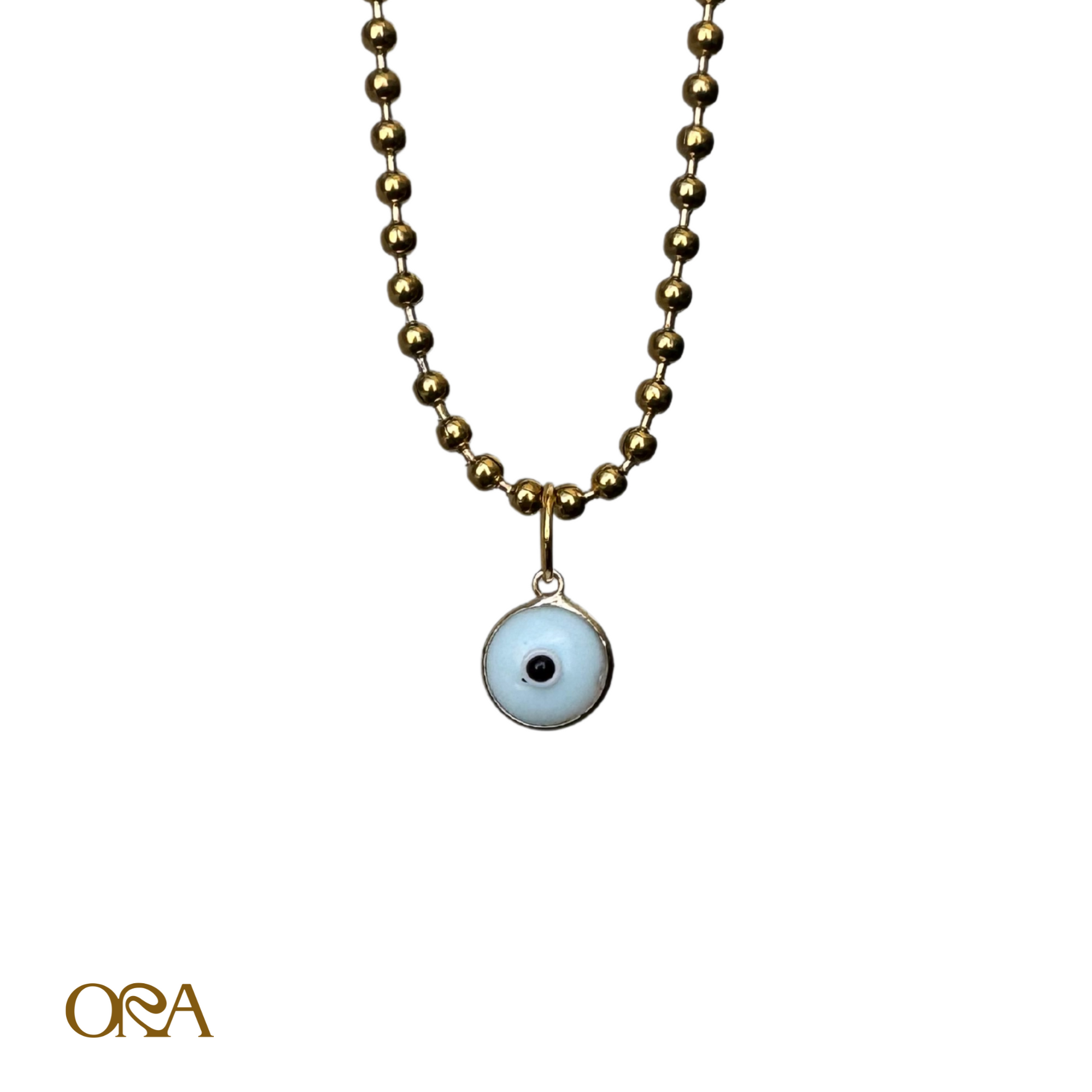 Evil Eye Charm in Gold - ORA