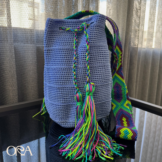 MX Wayuu Bag in Lilac - ORA