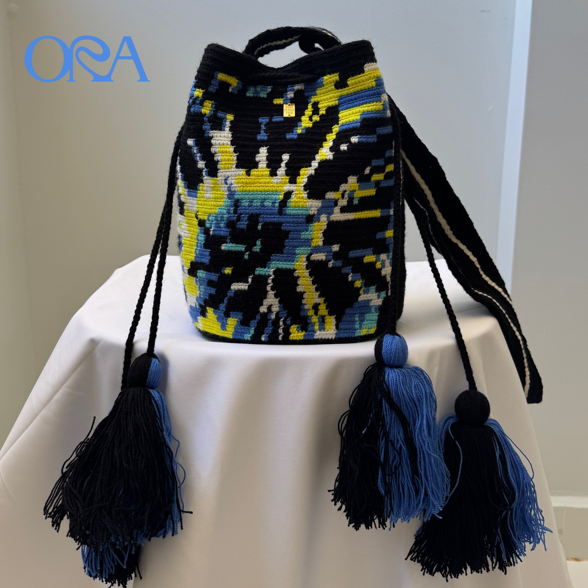 Medium Wayuu Bag in Tie Dye - ORA