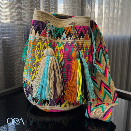 Wayuu Bag Colorful Pattern - ORA