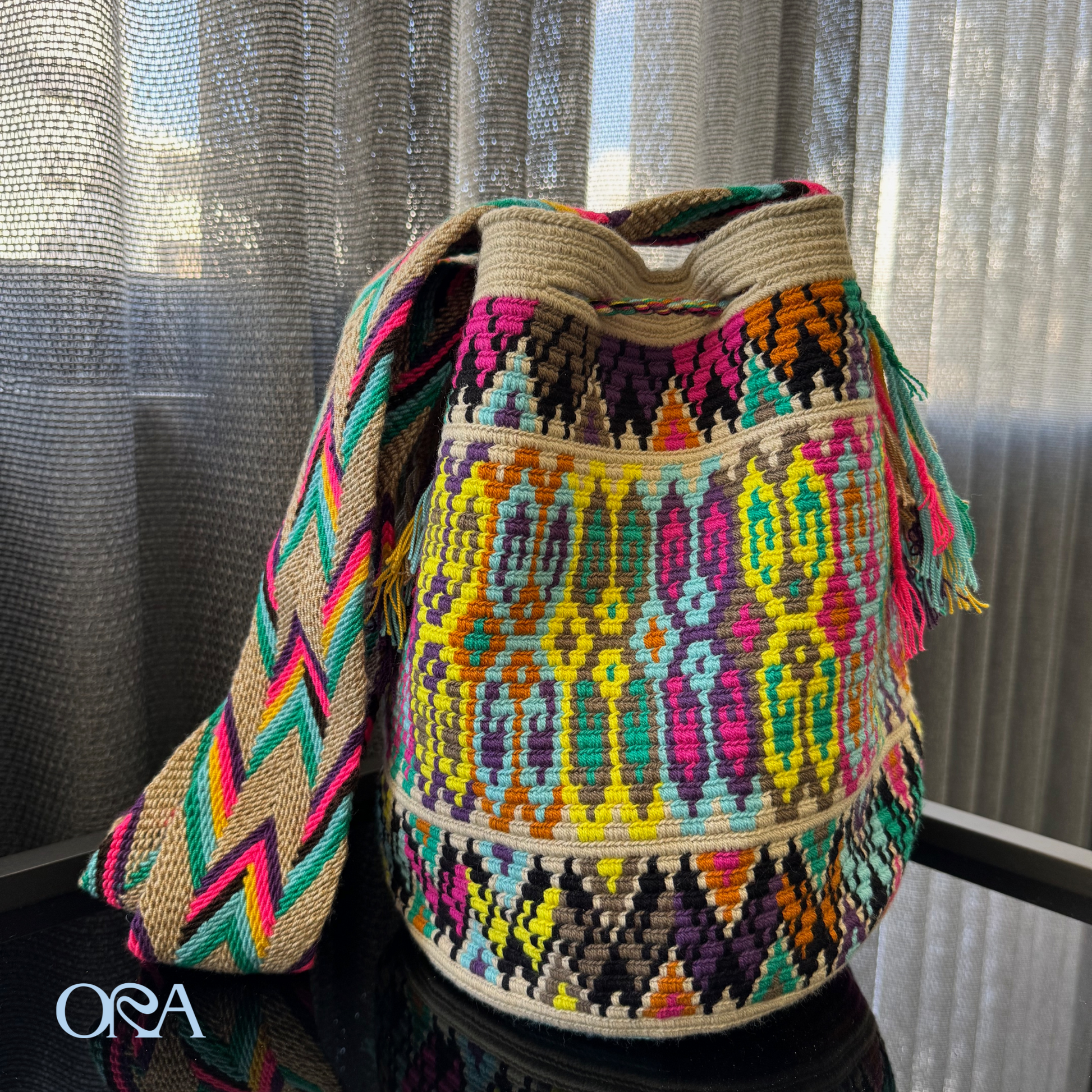 Wayuu Bag Colorful Pattern - ORA