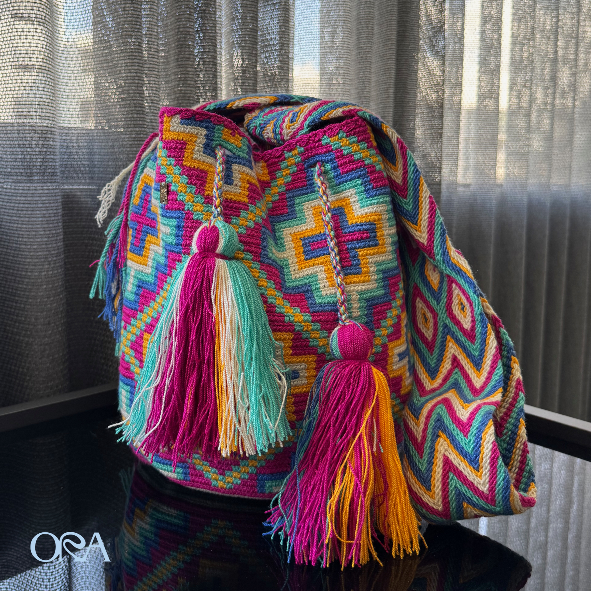 Wayuu Bag Cross Pattern - ORA