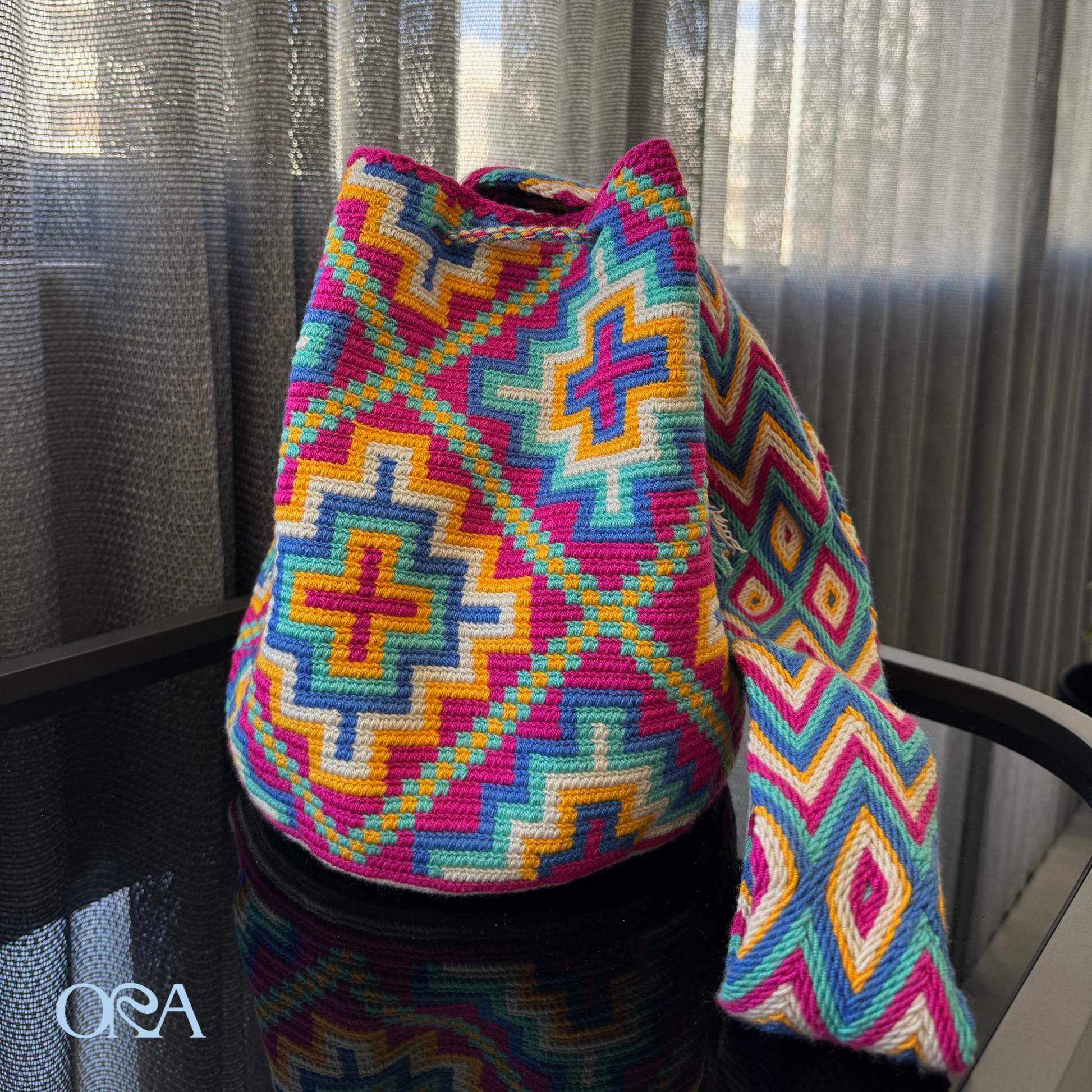 Wayuu Bag Cross Pattern - ORA