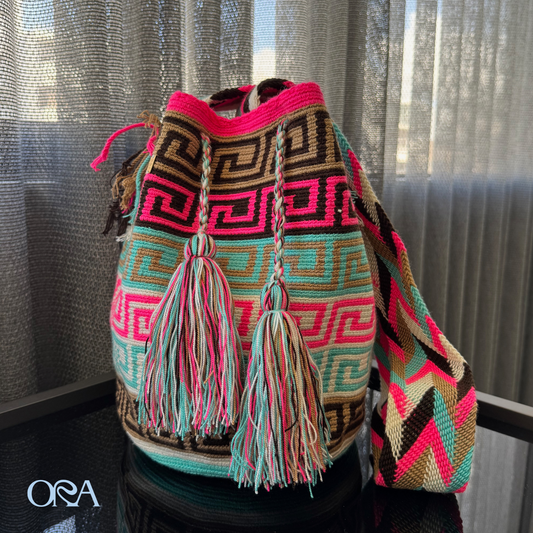 Wayuu Bag Greek Pattern - ORA