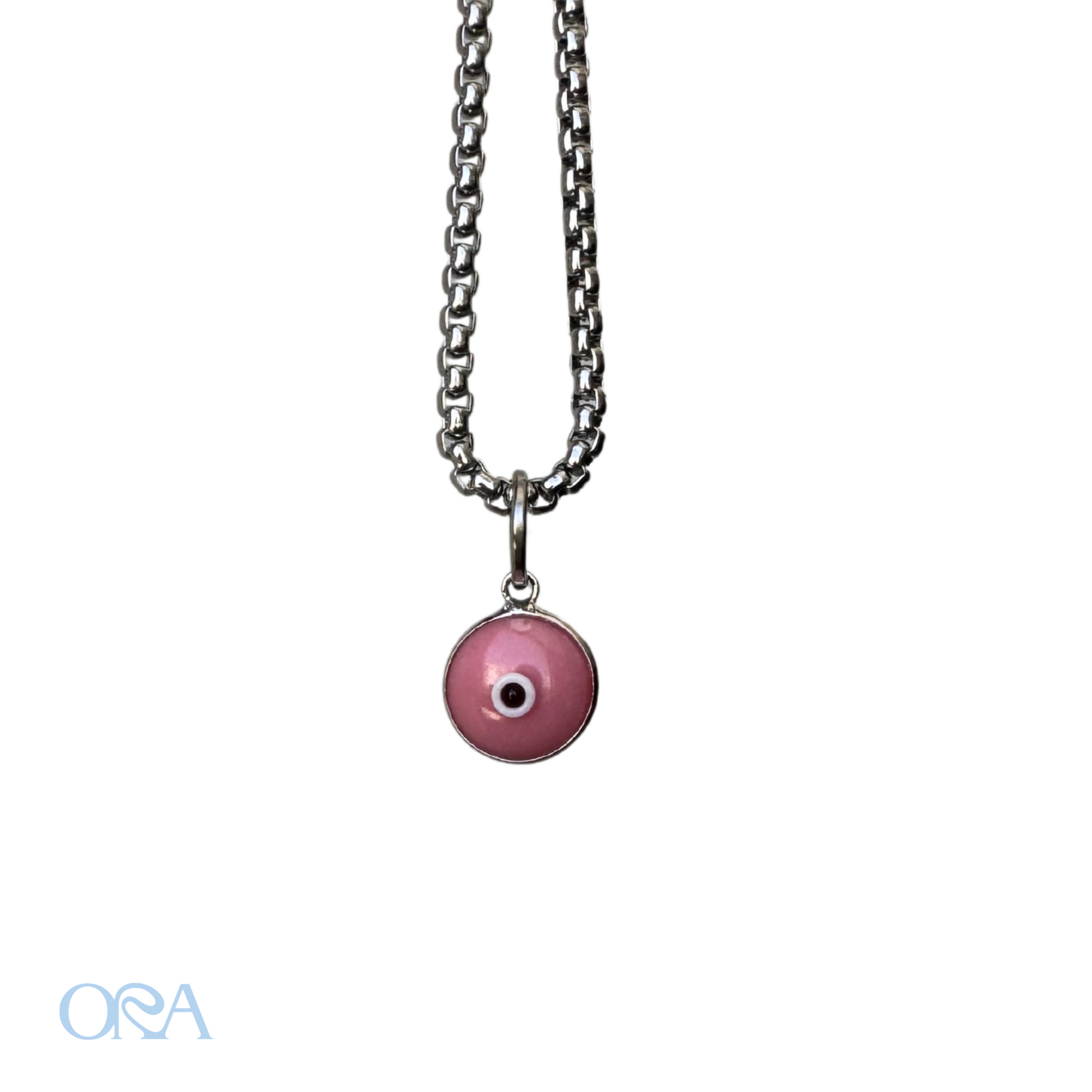 Evil Eye Charm in Silver - ORA