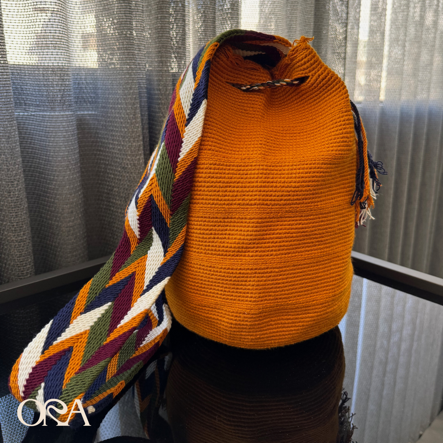 Wayuu Bag in Mustard - ORA