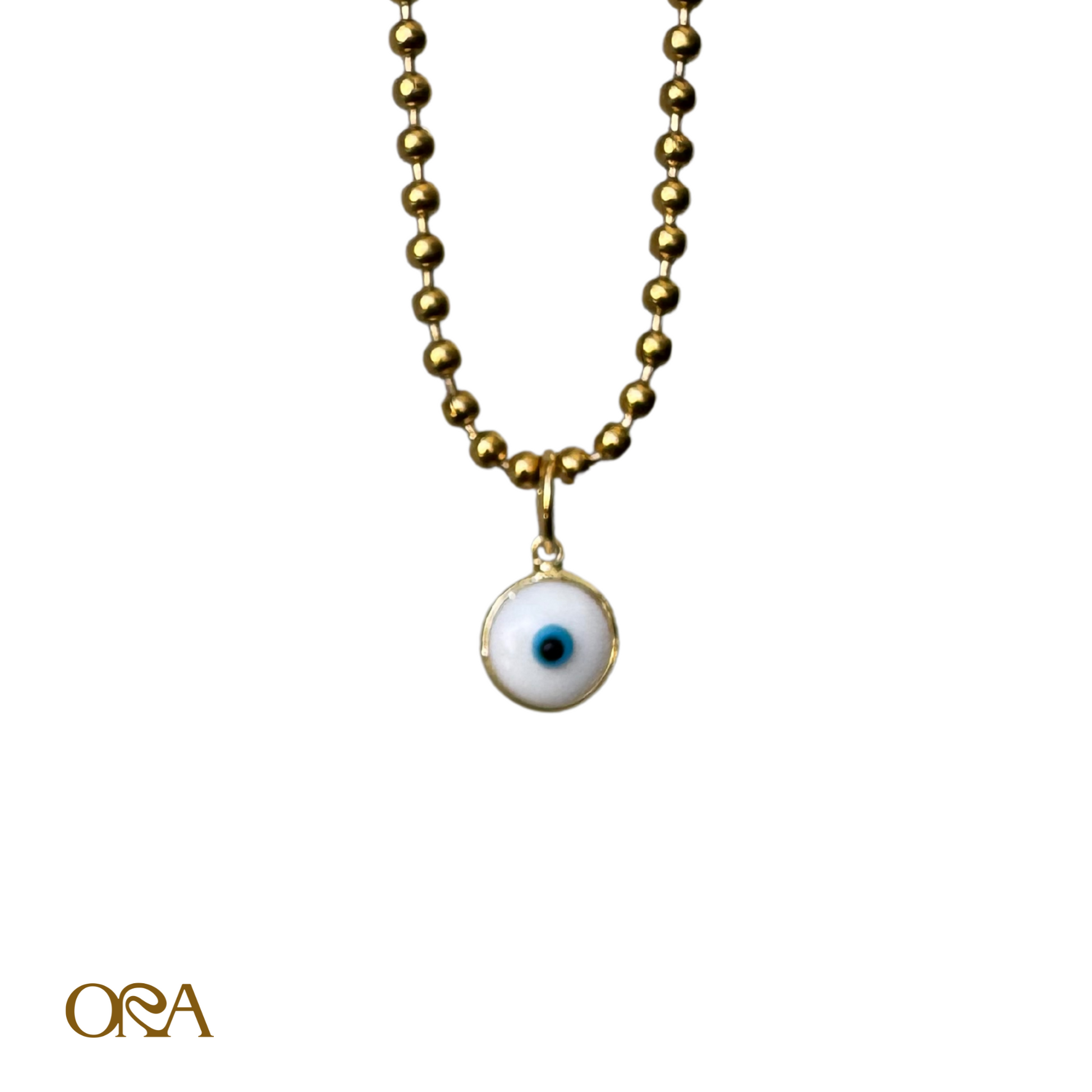 Evil Eye Charm in Gold - ORA