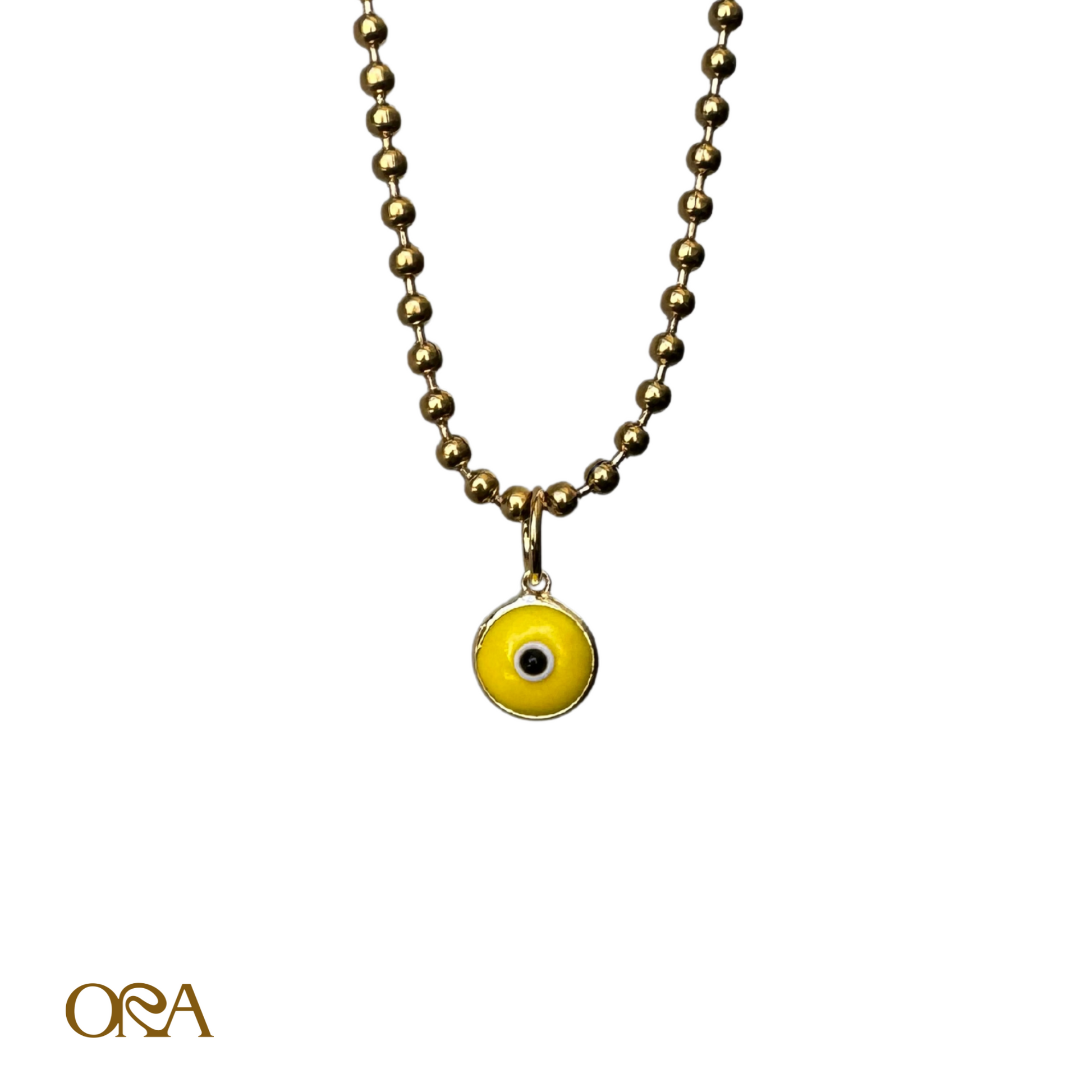 Evil Eye Charm in Gold - ORA