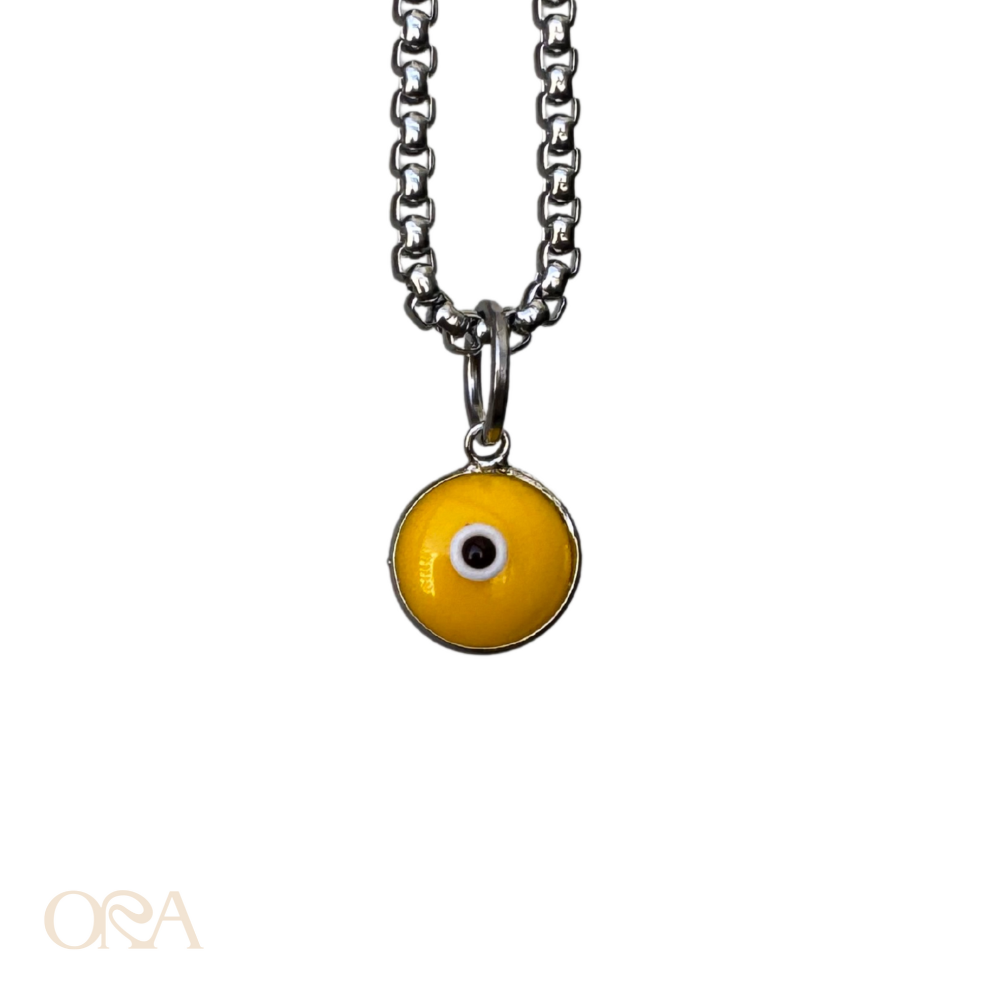 Evil Eye Charm in Silver - ORA